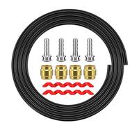 DGOINGPI Tuyau de Frein à Disque hydraulique, boîtier de Tube de vélo adapté à Shimano adapté à Magura adapté à Sram SM-BH90 BH59(Fit Sram-Black)