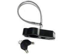 DGOINGPI Verrouillage du Guidon Verrou de Guidon de Moto antivol, poignée de Frein de Guidon, verrou Solide imitant Le vol, Tige de Traction