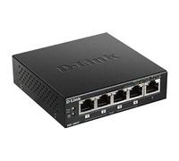 D-Link DGS-1005P/E commutateur réseau Non-géré Gigabit Ethernet (10/100/1000) Connexion Ethernet, supportant l'alimentation via ce port (PoE) Noir