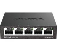 DGS-105 Switch 5 Ports Gigabit Metal 10/100/1000Mbps-Ideal for Connection Sharing and Networking S/Home Office
