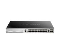 Switch réseau D-LINK DGS 3130-30S - Commutateur - L3 Lite - Géré - 24 x Gigabit SFP + 2 x 10 Gigabit Ethernet + 4 x 10 Gigabit SFP+