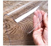 DGSFES Nappe Protection PVC Transparente, Imperméable, résistant à l'huile, antidérapant, résistant aux Rayures, Facile d'entretien Épaisseur 1mm 50x120cm/19.7x47.2in