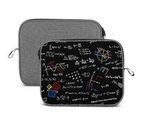 Dgsxynth Housse pour ordinateur portable 13 pouces, mathématiques linéaires éducation mathématiques flocon de neige housse pour ordinateur portable