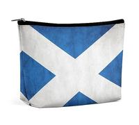 Dgsxynth Trousse à cosmétiques, trousse de maquillage mauvais yeux, trousse de toilette portable avec fermeture éclair pour un usage quotidien, voyage, Style rétro écossais., Taille unique