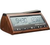 DGT 3000 Horloge d'échecs numérique édition limitée - Minuteur tournoi Fide | Design aspect bois de qualité supérieure, plusieurs commandes de temps