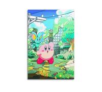 DGYKJTYDW Poster de jeu vidéo Kirby Discovery sur toile - Impression d'art moderne pour chambre à coucher - 20 x 30 cm