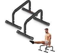 DH FitLife Barres parallettes calisthenics réglables 30-35 cm | Poignées de pompes 2 hauteurs | Dip bar 200 kg pour musculation, fitness & street workout | Utilisation intérieur & extérieur