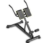 DH FitLife Chaise Romaine 5-en-1 Pliable, Banc d’Hyperextension Réglable jusqu’à 150 kg, Banc Lombaire et Abdominaux, Banc de Curl Multifonction