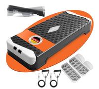 DH FitLife Stepper pour la maison | Balance Training | Planche de step réglable 10/15 cm | Stepper aérobic & Step Up | Fitness, renforcement musculaire & entraînement de coordination