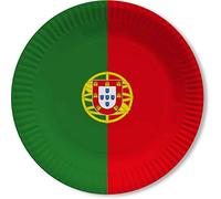 DH-Konzept Pappteller Portugal 10er Pack