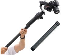 DH10 Extension de cardan en Fibre de Carbone légère mais Solide Tige Universelle de 6,35 mm Compatible avec DJI Ronin S, Ronin SC, OSMO Mobile 3, Om 4, ZHIYUN Crane 2 V2 Stabilisateur Appareil Photo