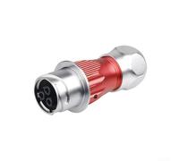 DH24 Connecteur étanche à 3 broches avec assemblage de type vis prend en charge des câbles de 4 mm à 12 mm de diamètre et offre une résistance pour les applications industrielles (femelle)