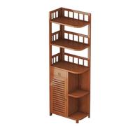 Dh2yjnbf3 Bibliothèque Meuble d'angle, Chambre à Coucher, Meuble d'appoint du Sol au Plafond du Salon, Meuble de Rangement, bibliothèque Étagère de Rangement(Natural,Petit)