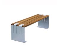 Dh2yjnbf3 Jardin Banc d'extérieur sans Dossier for Deux Personnes, Long Banc d'extérieur for Parc de Loisirs Siège(Moyen)