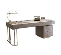 Dh2yjnbf3 Polyvalent Bureau Moderne avec classeur, Ports USB et Prises de Courant, Bureau d'étude en Ardoise Facile à Installer(M)