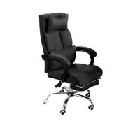 Dh2yjnbf3 Réglable Chaise d'ordinateur Moderne Simple inclinable for Pause déjeuner, Chaise de Bureau Confortable et Ergonomique, sédentaire(Noir)