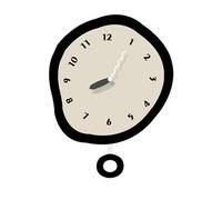 Dh2yjnbf3 Salon Wall Clock Silent Non-Ticking Home Decor Hanging Art Living Room Décoration d'intérieur(13inch)