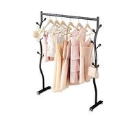 Dh2yjnbf3 sur Pied Cintre Suspendu au Sol for Chambre à Coucher, Simple, n'occupe Pas d'espace Bout du lit, Porte-Manteau, Petit Porte-Tringle vêtements Entrée(Noir,XS)