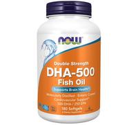 Now Foods Dha 500 / Epa 250 Double Force 180 Gélule Omega-3 Poisson Huiles