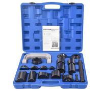 DHA Master Kit de pressage de joint à rotule, 23 pièces pour rotule et rotule avec douilles et adaptateurs universels, kit d'outils de rotule haute performance