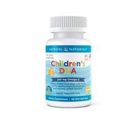 DHA pour enfants, 250mg dOméga-3 à la fraise - 90 mini gélules souples
