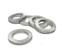 DHAEY 10/20 pièces M8 M10 M12 M16 M20 rondelles de Blocage véritable rondelles de Blocage de Coin Gasket(10pcs M16)