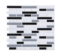 DHAEY 9.25 * 11 Pouces 3D en Trois Dimensions Anti-moisissure Autocollants Cuisine Autocollants carrelage Autocollants Colle Stickers muraux