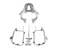 DHAEY Bagages Arrière Porte-Bagages Arrière pour Moto pour CB400X pour CB500X 2018-2023 Sacoche Latérale Support De Coffre(Stainless Steel)