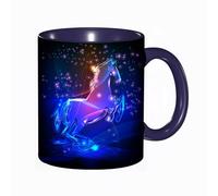DHAEY Mug porcelaine fine cheval, fait de lumière, collectionMug humour pour collègue, amis, copains, frères et soeurs |Mug original avec