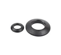 DHAEY Rondelle sphérique Conique M6 M8 M10 M12 M16 M20 M24, rondelle fraisée en Acier Inoxydable, Joint Conique Convexe Concave en Acier au Carbone, 2 à 10 pièces Gasket(M16 (3Pcs))