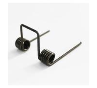 DHAEY SeroNi 1 Ressort de Torsion Double, diamètre du Fil 2,5 mm OD. 15,5 mm Longueur des Pieds 65 mm 5 bobines