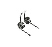DHAEY SeroNi Ressort de Torsion Double en Acier à Ressort de 3 mm, 4 bobines, Ressort de Torsion Robuste(2pcs)