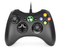 Dhaose Manette Filaire pour Xbox 360, USB Wired Gamepad Game Joystick, Manette du Contrôleur de Jeu Filaire avec Double Vibration pour PC Xbox 360 Windows