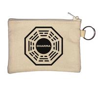 Dharma InitiativeLogo Movie Game Série TV Porte-monnaie Beige