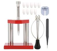 DHASUWT Outil de retrait de main de montre, outil de réparation pour horloger, Rouge, 80