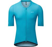 Dhb Aeron Lab Men's Short Sleeve Uv Jersey Bleu 2X Petit Male