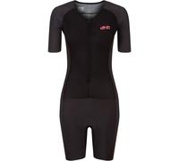 Dhb Aeron Lab Women's Short Sleeve Tri Suit Noir 14 (L) Female