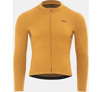 Dhb Aeron Merino Long Sleeve Jersey Mens 2.0 Golden Brown Petit Male