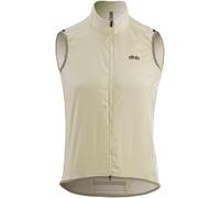 Dhb Blok Windproof Sleeveless Slim Fit Gilet Crème Moyen Male
