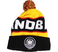 DHB Bommelmütze schwarz-rot-gold 111 Jaune