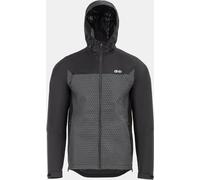 Dhb Dhb Cool Waterproof Reflective Long Sleeve Slim Fit Performance Cycling Jacket tions noires Medium Male