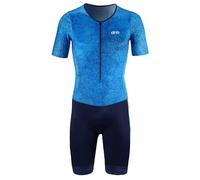 Dhb Hydron Mens Short Sleeve Tri Suit Bluing Grand Male