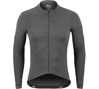 Dhb Merino Mens Long Sleeve Jersey Gris Ardoise X Large Male