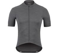 Dhb Merino Mens Short Sleeve Jersey Gris Ardoise Large Male