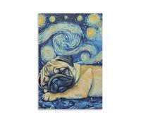 DHBANEIOK Carlin Impression Sur Toile Peinture Affiche Tableau Affiche Peinture À L'huile Minimalistes Art Decoration Pour Maison Bain Salon 24x36inch(60x90cm)