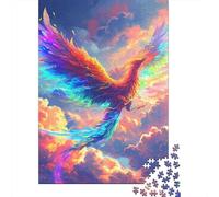 DHBANEIOK Le Le Le Le Phoenix Puzzle Adulte 1000 Pièces Artisanat Cadeau Famille Puzzle Classique 3D Puzzles Cadeau Unique DécoSourision Intérieure 1000pcs (75x50cm)