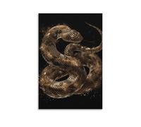 DHBANEIOK Le serpent Impressions Sur Portrait Peintures Sur Toile Affiches Et Impressions Art Mural Image Pour Salon Décoration De La Maison 24x36inch(60x90cm)
