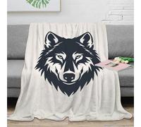 DHBANEIOK Woolf Sieste Couverture Microfibre 3D Imprimées Durevole E Caldo pour Adultes Et EnfLes Fourmis Sieste Couverture Douillette Peluche Couverture 70x80inch(180x200cm)