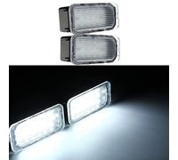 DHCN 2X LED numéro d'éclairage de Plaque d'immatriculation pour F-ord f-ocus MK II pour J-aguar XJ XF pour M-ONDEO S-Max C-Max Accessoires de Voiture feu arrière