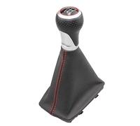 DHDYJSA Levier Vitesse 5/6 Vitesses Voiture Manuel Pommeau De Levier De Vitesse Manette De Vitesse Guêtre Couvercle De Démarrage pour S3 pour A3 pour A4 pour S4 Shifter Adaptateur(6 Speed Right Left)